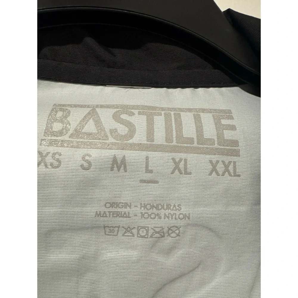 Bastille Doom Days Black Tour Coach Jacket Adult L Unisex Back Graphic 2019 Rare